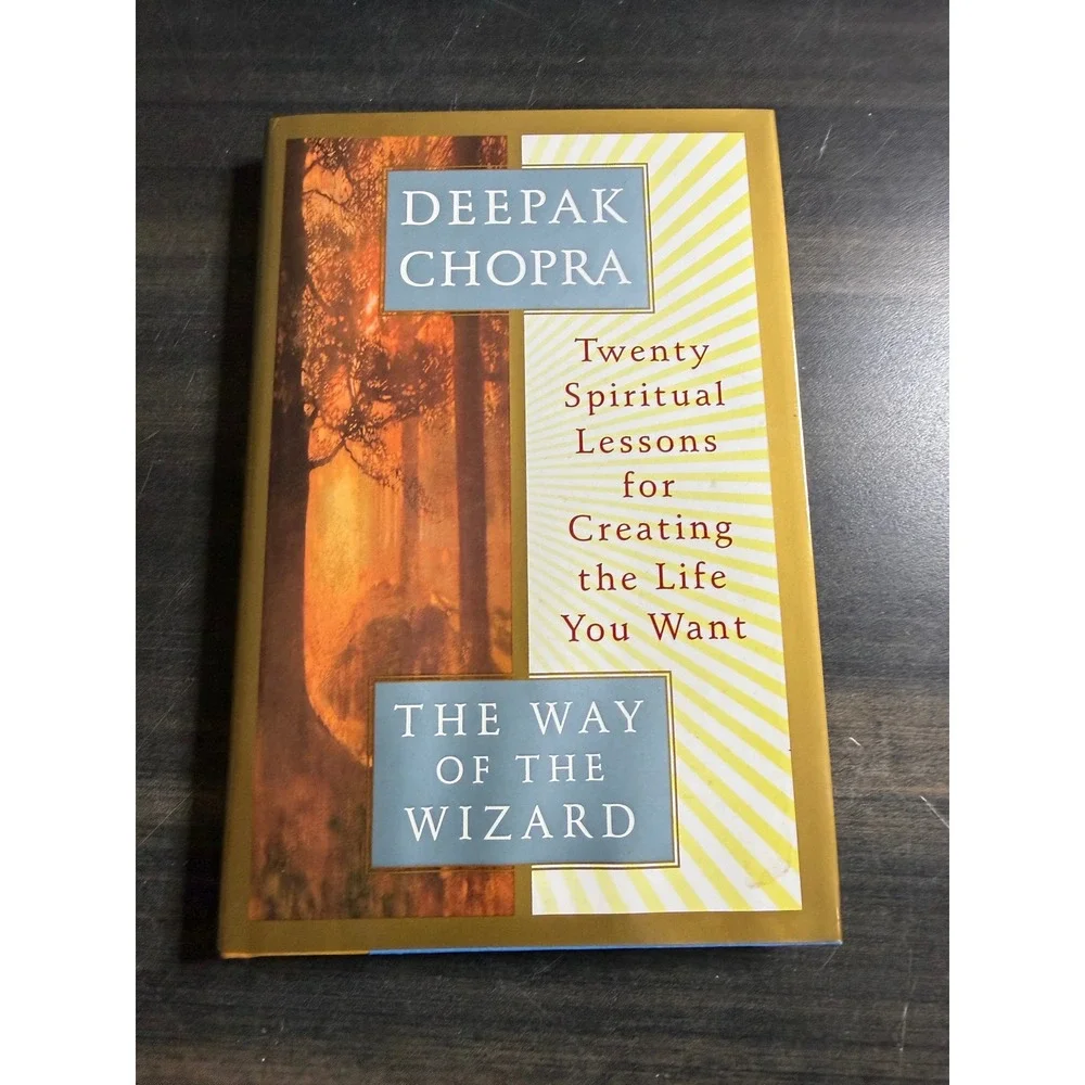 Deepak‎ Chopra The Way of the Wizard Twenty Spiritual Lessons Hardcover Book